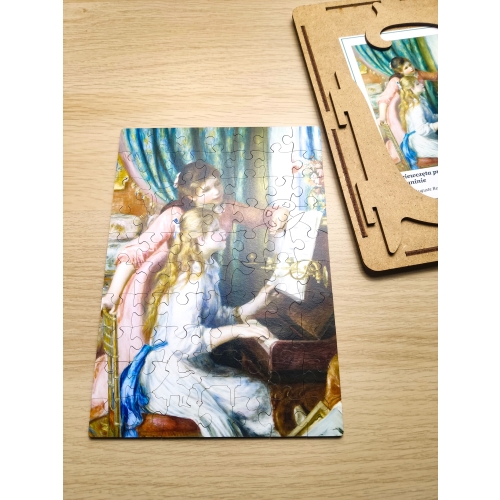 Dziewczęta przy pianinie” - Pierre -Auguste Renoir A5